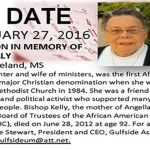 SATURDAY, FEBRUARY 27, 2016 OPEN HOUSE & DEDICATION IN MEMORY OF BISHOP LEONTINE T. C. KELLY
